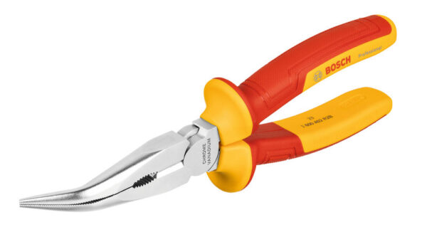 Bosch VDE long Nose Plier Bent (40°) 200 mm