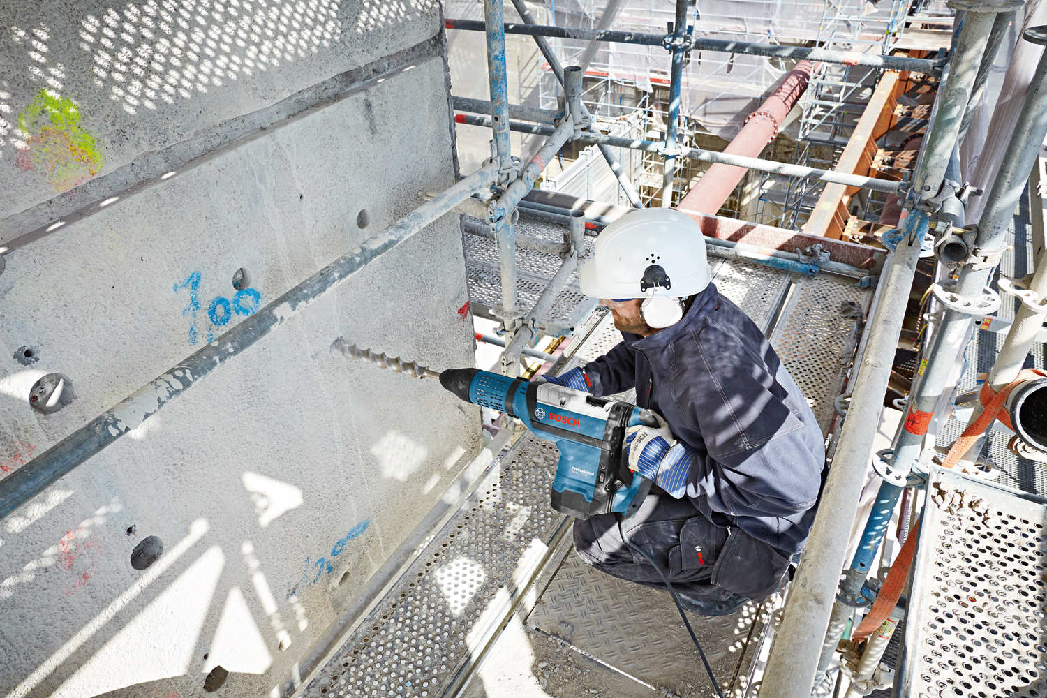 GBH 12-52 DV HAMMER DRILL MACHINE, ROTARY HAMMER, BOSCH HAMMER - Image 3