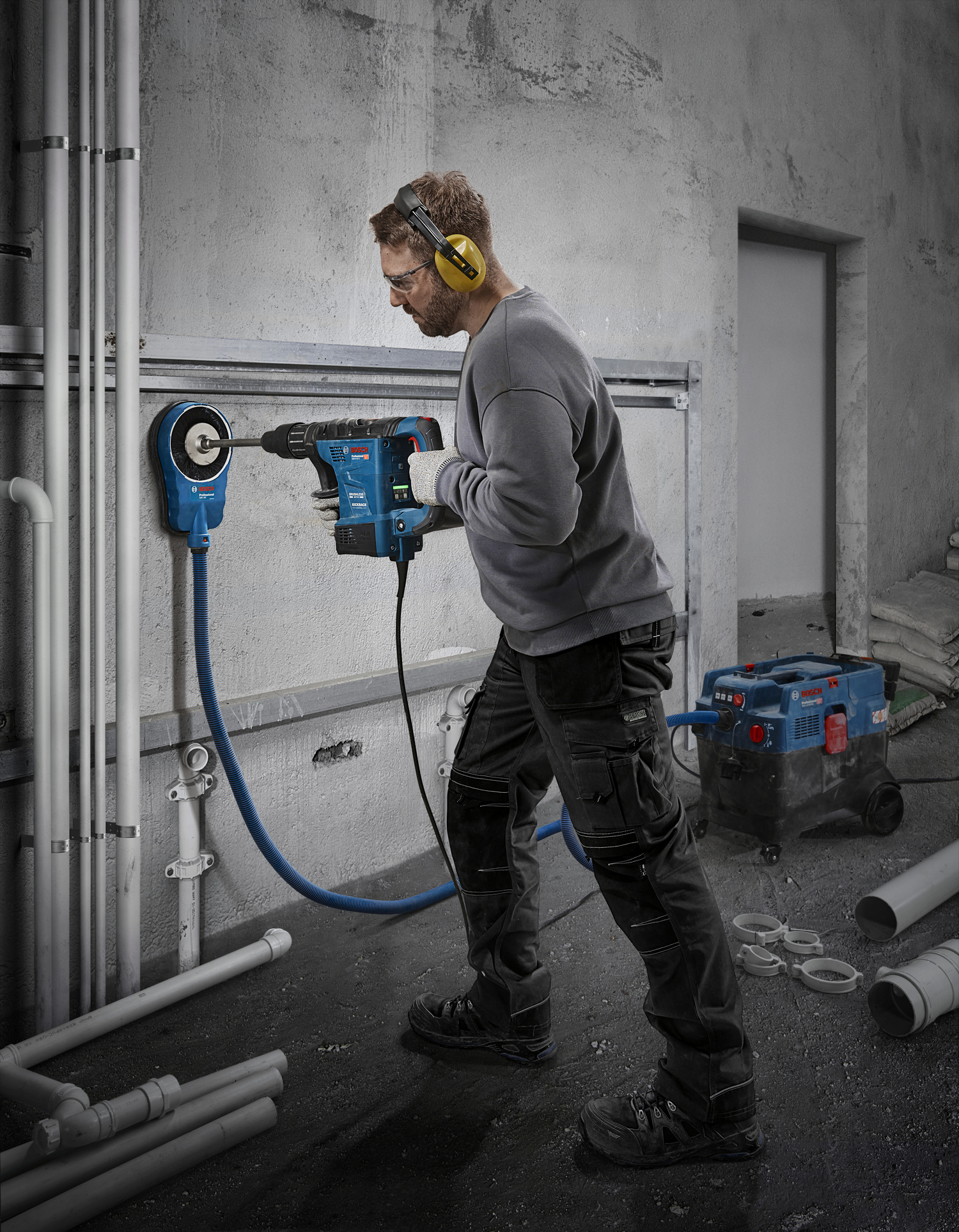 GBH 6-42 C HAMMER DRILL MACHINE, ROTARY HAMMER, BOSCH HAMMER - Image 3