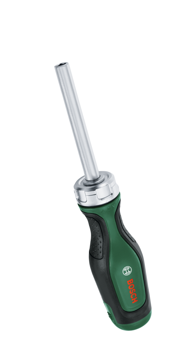 Bosch Bit Ratchet Screwdriver With 12 Bits