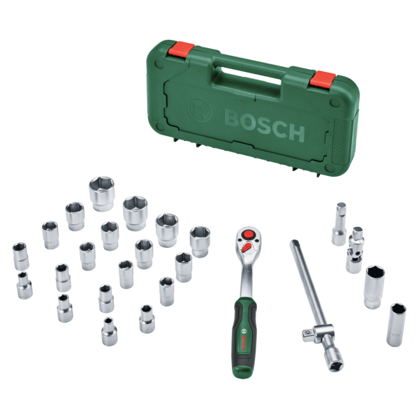 Bosch 1/2 Ratchet Set 25-Pieces