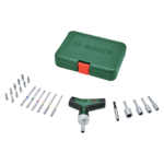 Bosch Bit Ratchet Screwdriver T-handle Set 22-Pieces