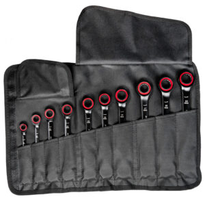 Ratchet Spanner Sets 10 Pcs Set (Black)