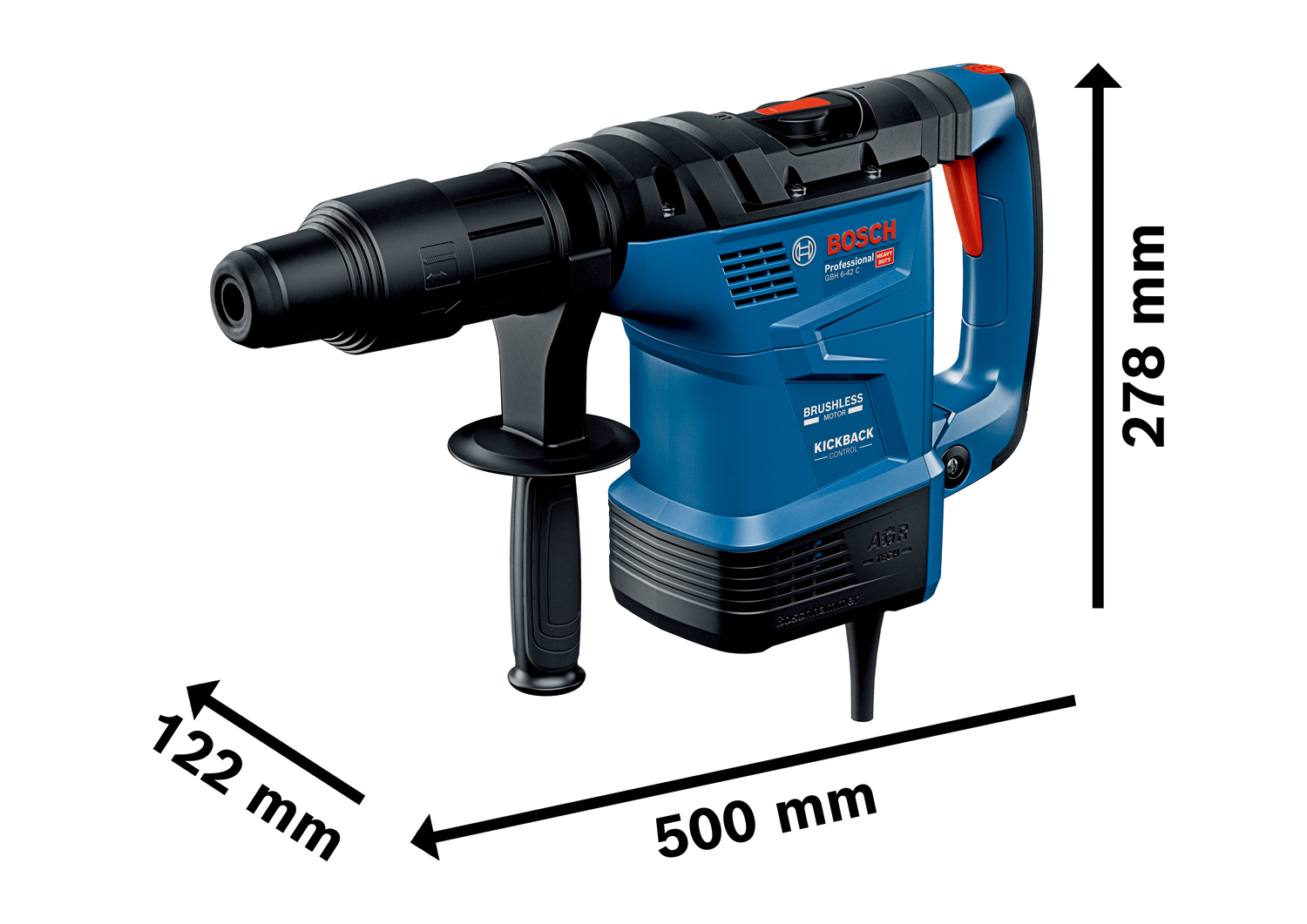 GBH 6-42 C HAMMER DRILL MACHINE, ROTARY HAMMER, BOSCH HAMMER - Image 6