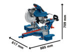 GCM 340-305 D Aluminium Profile Cutter, Mitersaw - Image 6