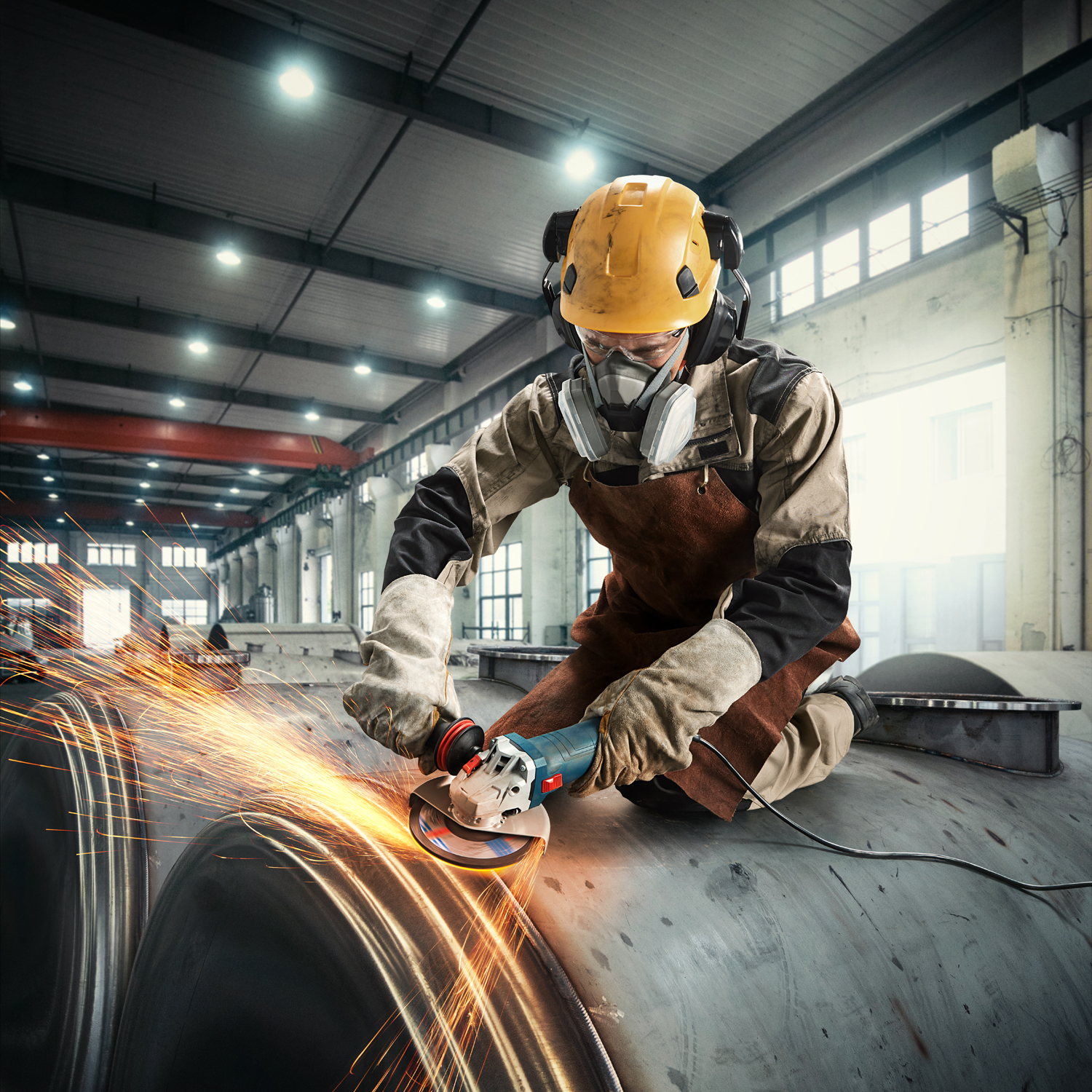 GWS 12-125 S 5 INCH ANGLE GRINDER, ANGLE GRINDER - Image 3