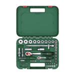 Bosch 1/4+1/2 Ratchet Set 57-Pieces