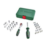Bosch 1/4 Drive Socket Set 34-Pieces - Image 2