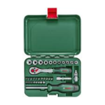 Bosch 1/4 Drive Socket Set 34-Pieces