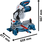 GCM 254 - Aluminium Profile Cutter, Mitersaw - Image 5