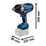 GDS 18V-1050 H(SOLO) IMPACT WRENCH