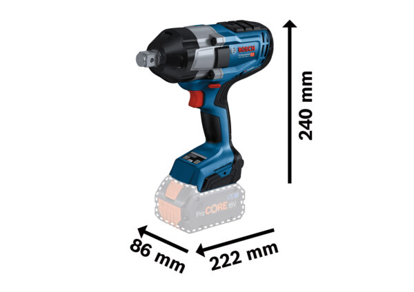 GDS 18V-1050 H(SOLO) IMPACT WRENCH