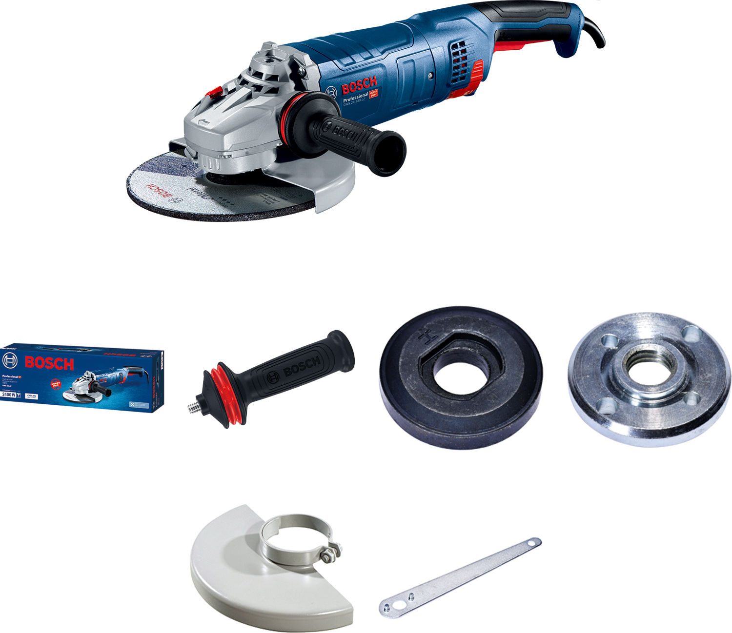 GWS 24-230 JZ 9 INCH ANGLE GRINDER, ANGLE GRINDER - Image 4