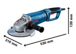 GWS 27-180 PR 7 INCH ANGLE GRINDER, ANGLE GRINDER - Image 2