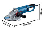GWS 27-230 PR 9 INCH ANGLE GRINDER, ANGLE GRINDER - Image 2