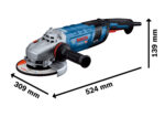 GWS 30-180 B 7 INCH ANGLE GRINDER, ANGLE GRINDER - Image 4