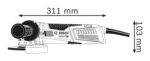 GWX 17-125 S 5 INCH ANGLE GRINDER, ANGLE GRINDER - Image 3
