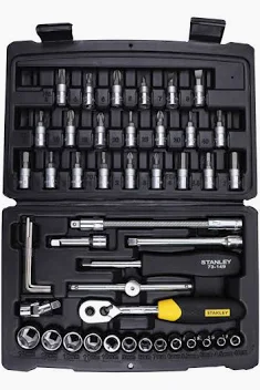 46 PC 1/4 SQ DR SOCKET&BIT SET