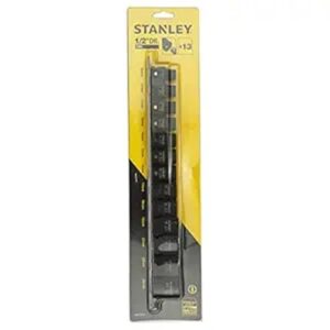 STANLEY STMT73916-8 12-inch 10-24mm Impact Socket Set (13-Pieces)