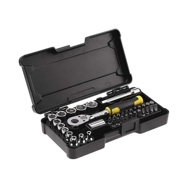 Stanley STMT82672-0-12 1/4 Drive Metric Socket Set (37-Pieces)