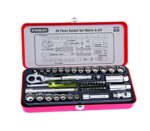 Stanley Mechanic Tools Kit Socket and Bit Set (46 Pcs)- 89-516 - Image 2