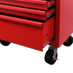 STANLEY STST74424-8 6 Drawer Eco Roller Cabinet, Red - Image 7