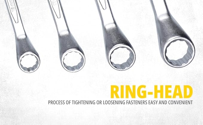 Shallow Offset Ring Spanner Set - Image 3