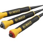DEWALT DWHT0-58018 Bi-material Nail Set, 3 Piece (1/32", 2/32", 3/32")