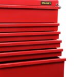 STANLEY STST74424-8 6 Drawer Eco Roller Cabinet, Red - Image 3