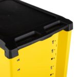 Stanley Workshop Trolley with 5 Drawers, Tool Trolley, Yellow/Black - Image 4