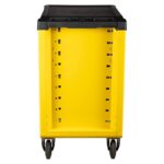 Stanley Workshop Trolley with 5 Drawers, Tool Trolley, Yellow/Black - Image 3
