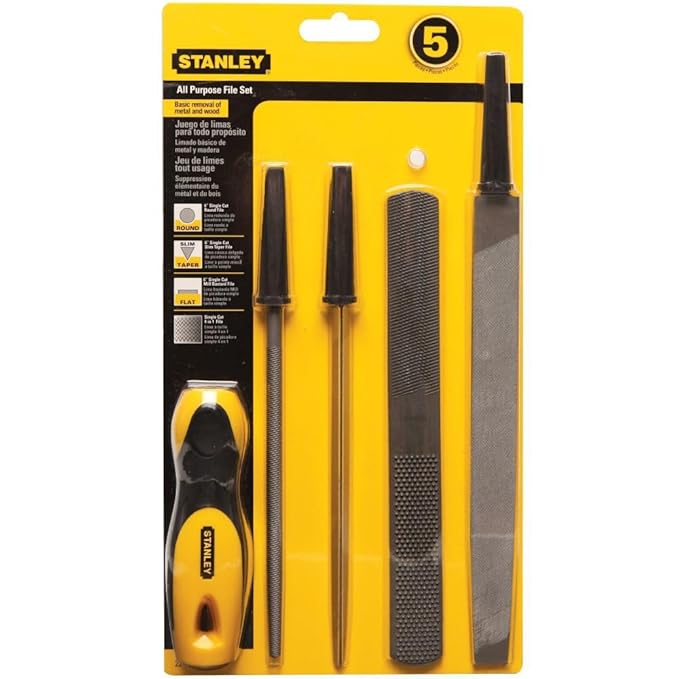 Stanley 22-314 File Set, 5-Pack - Image 4