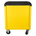 Stanley Workshop Trolley with 5 Drawers, Tool Trolley, Yellow/Black - Image 2