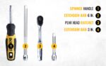 DEWALT DWMT81610-0 1/4" 50-Piece Drive Mechanics Tool Set - Image 4
