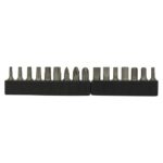 STANLEY 1-89-033 1/4'' Drive 6 point Socket and Bit Mechanic Tool Kit Silver 35-Pieces - Image 2