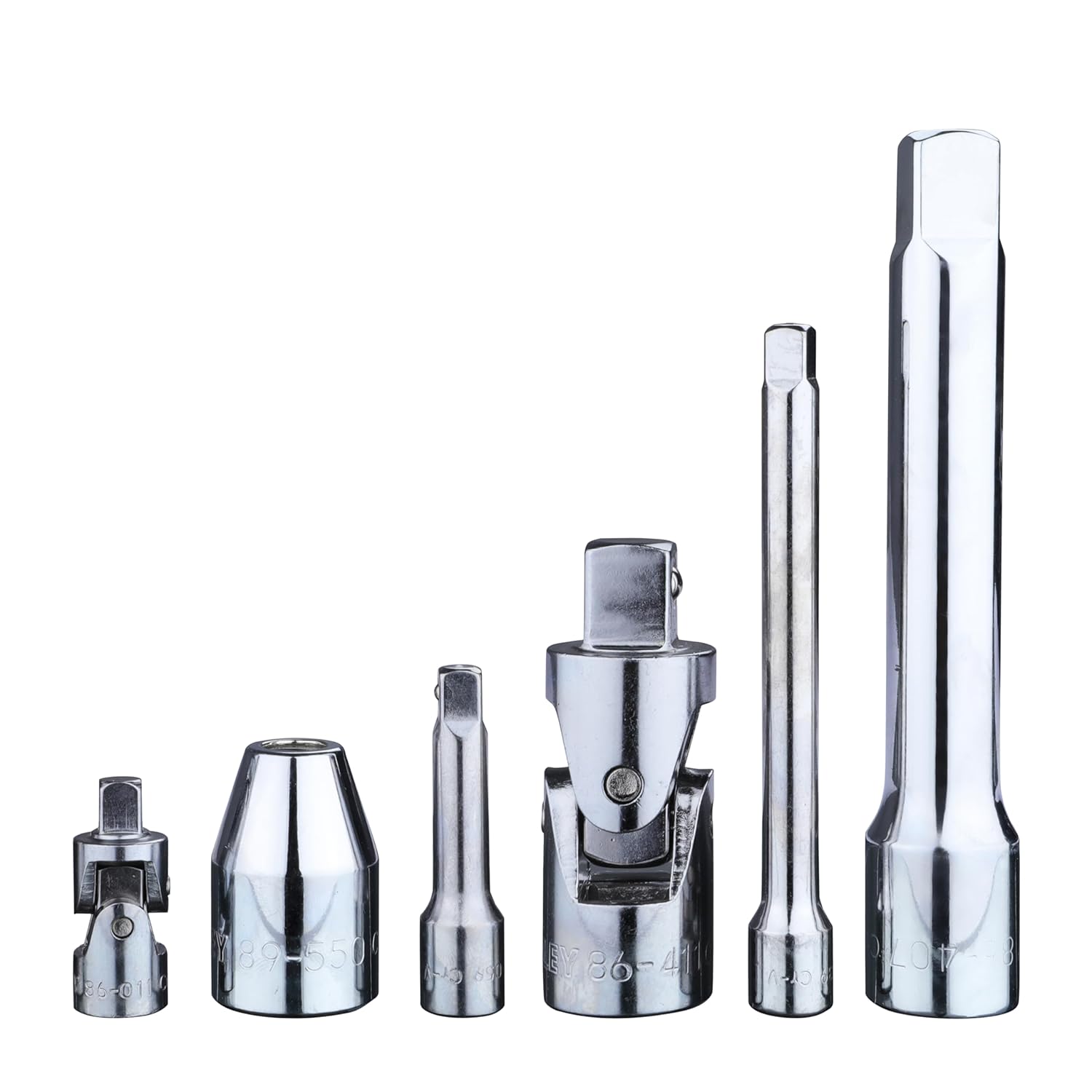 STANLEY 94-190 1/4'' and 1/2'' Square Drive 6 Point Metric Set- 86pcs - Image 9