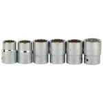 STANLEY 89-101 3/4'' Drive 12 Point Metric Socket Set (19-Pieces) - Image 6