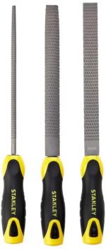 STANLEY 0-22-477 3 Piece Flat Rasp Bastard Cut Set - Image 3