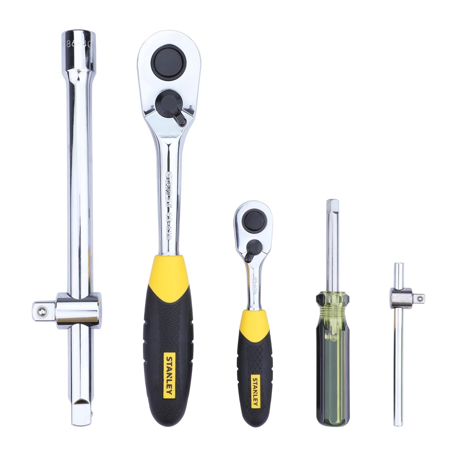 STANLEY 94-190 1/4'' and 1/2'' Square Drive 6 Point Metric Set- 86pcs - Image 2