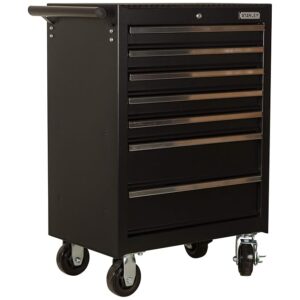 STANLEY 93-547-23ID Tools Storage Roller Cabinet with 7 Drawers (Black,Metal)