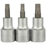 STANLEY 89-098 9-Piece 1/2'' Drive Torx Bit Socket Set - Image 2
