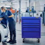 STANLEY STST74421-8 5 Drawer Eco Roller Cabinet Blue - Image 6