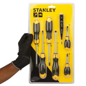 6PC Cushion Grip Screwdriver Set