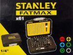 Stanley 1-13-902 Bit-Set with bit Holder (61-Piece), Silver - Image 3