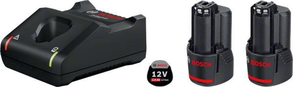2 x GBA 12V 2.0Ah + GAL 12V-40