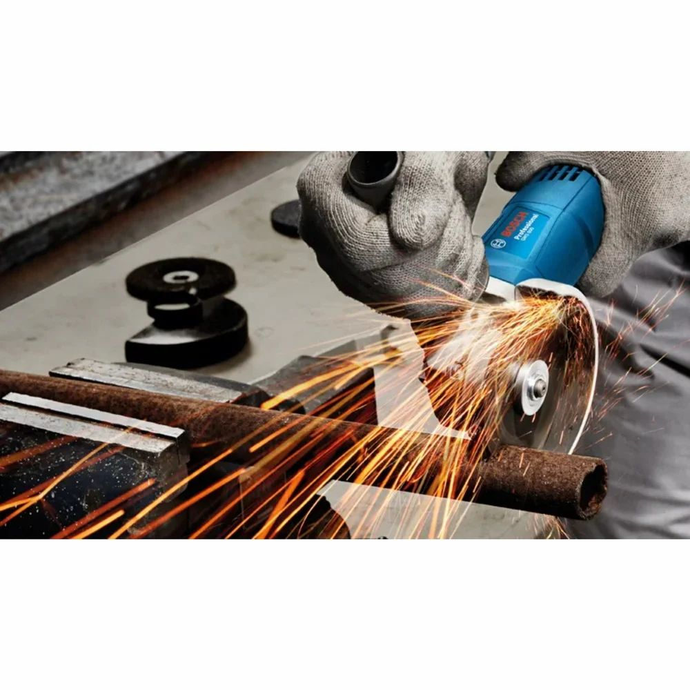 06013943F1_BOSCH_1 BOSCH GWS 800 + 1 Diamond Wheel Professional Small Angle Grinder - Image 1