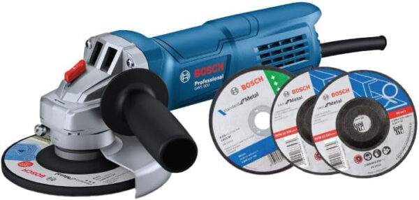 BOSCH GWS 800 + 2 Cutting, 4 Grinding Professional Small Angle Grinder