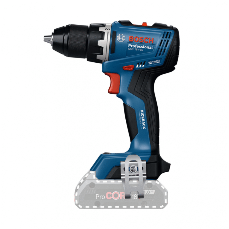 06019N30F2_BOSCH_1 BOSCH GSR 18V-65 (Solo) Professional Drill Driver - Image 1