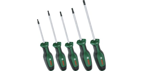 Bosch Torx Screwdriver Set 5-Pieces