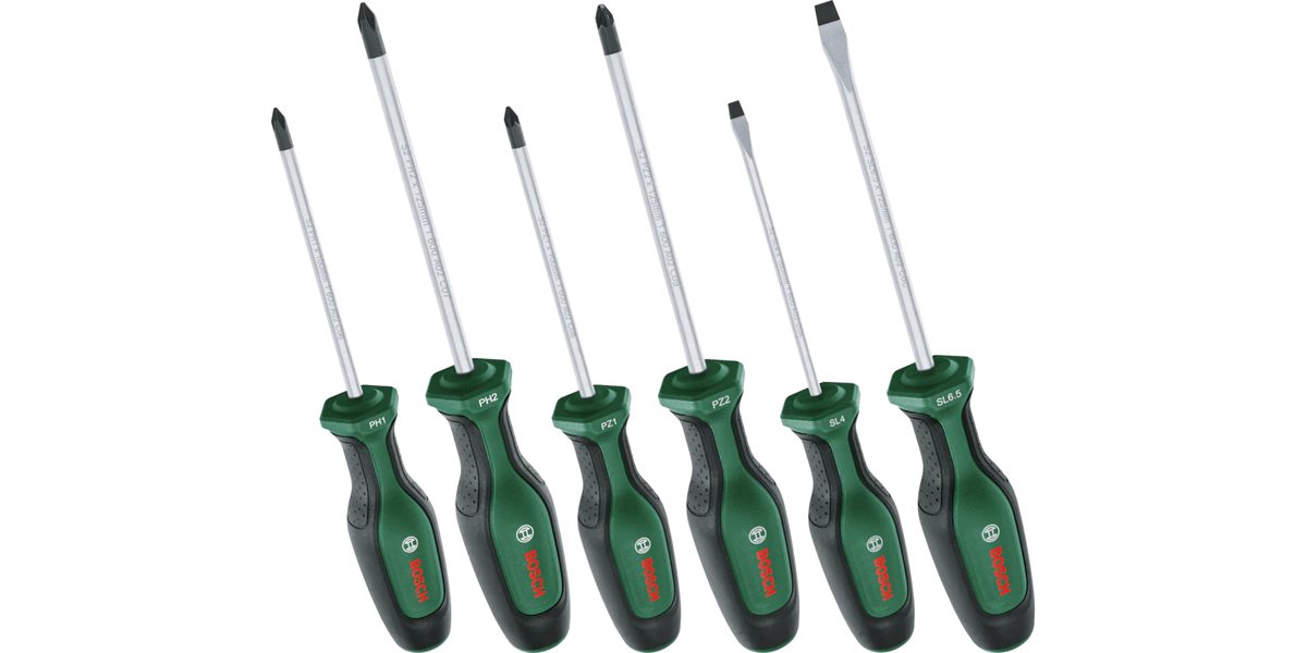 1600A02BX7_BOSCH_1 Bosch Screwdriver Set 6-Pieces - Image 1